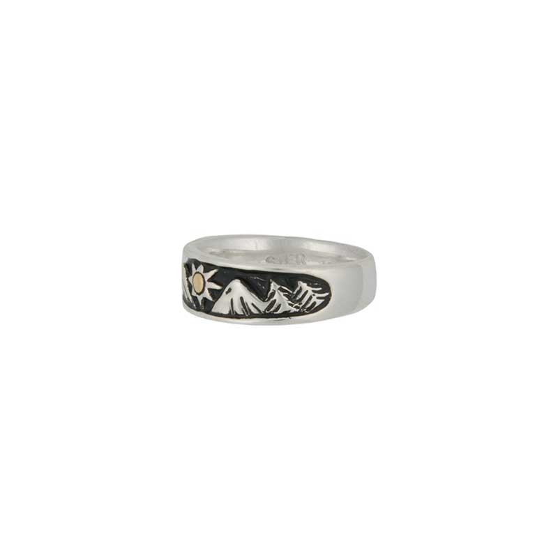 Mountain Sunrise Ring