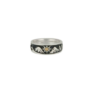 Mountain Sunrise Ring