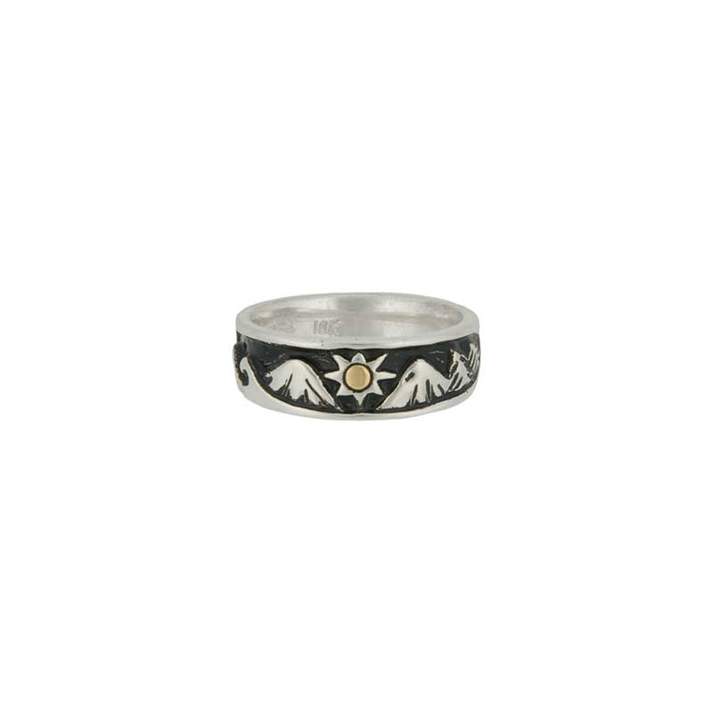 Mountain Sunrise Ring