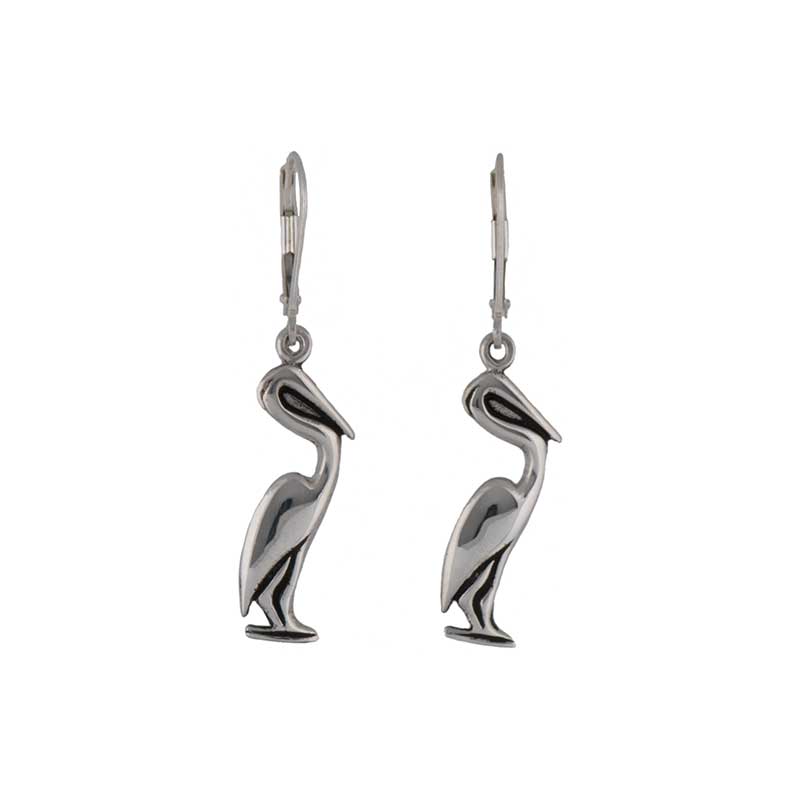 Heron Profile Earrings