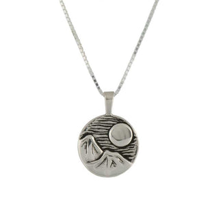 January Moon Pendant