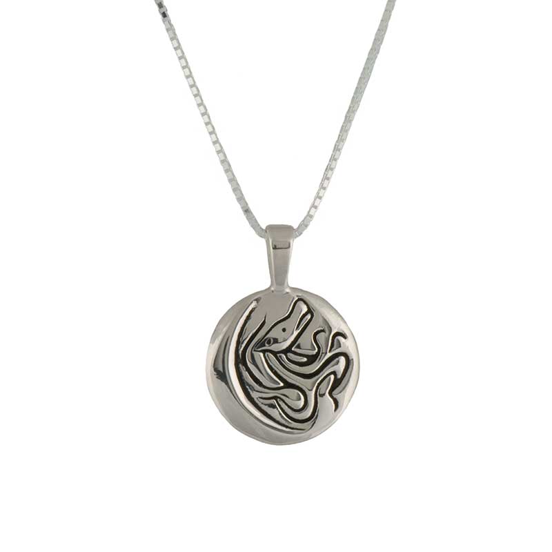 February Moon Pendant