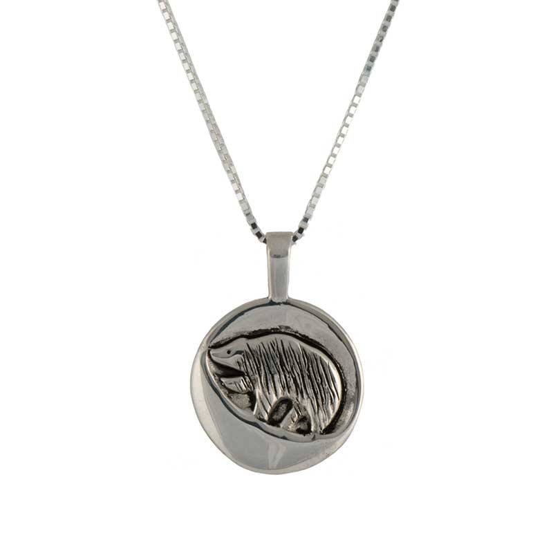 October Moon Pendant