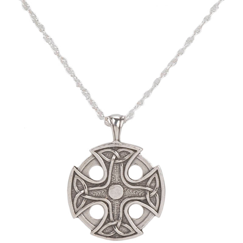 St. Brynach's Cross Pendant, Sterling Silver