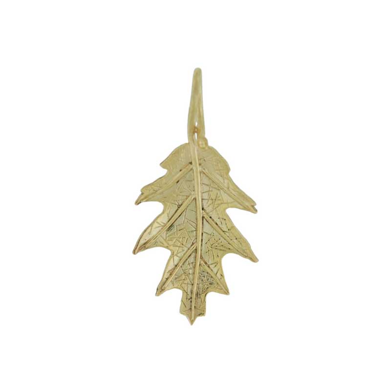 Oak Leaf Necklet, 14 kt. Gold