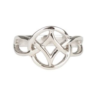 Everlasting Love Ring, Small, size 6, 14 kt. White Gold