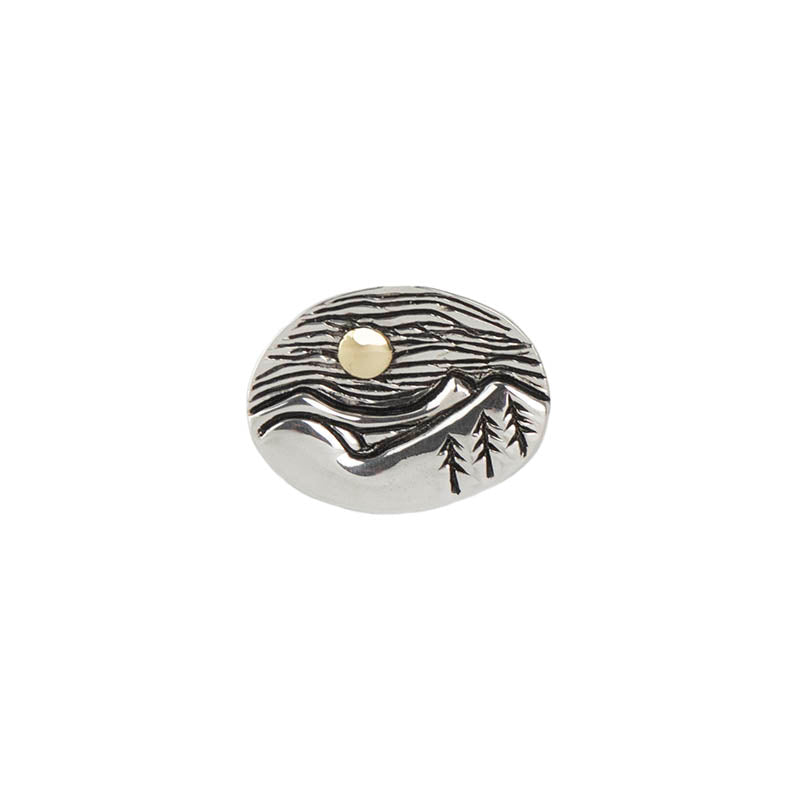 Sisters Sunrise Pin