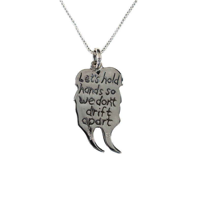 Otter Necklet, Sterling Silver