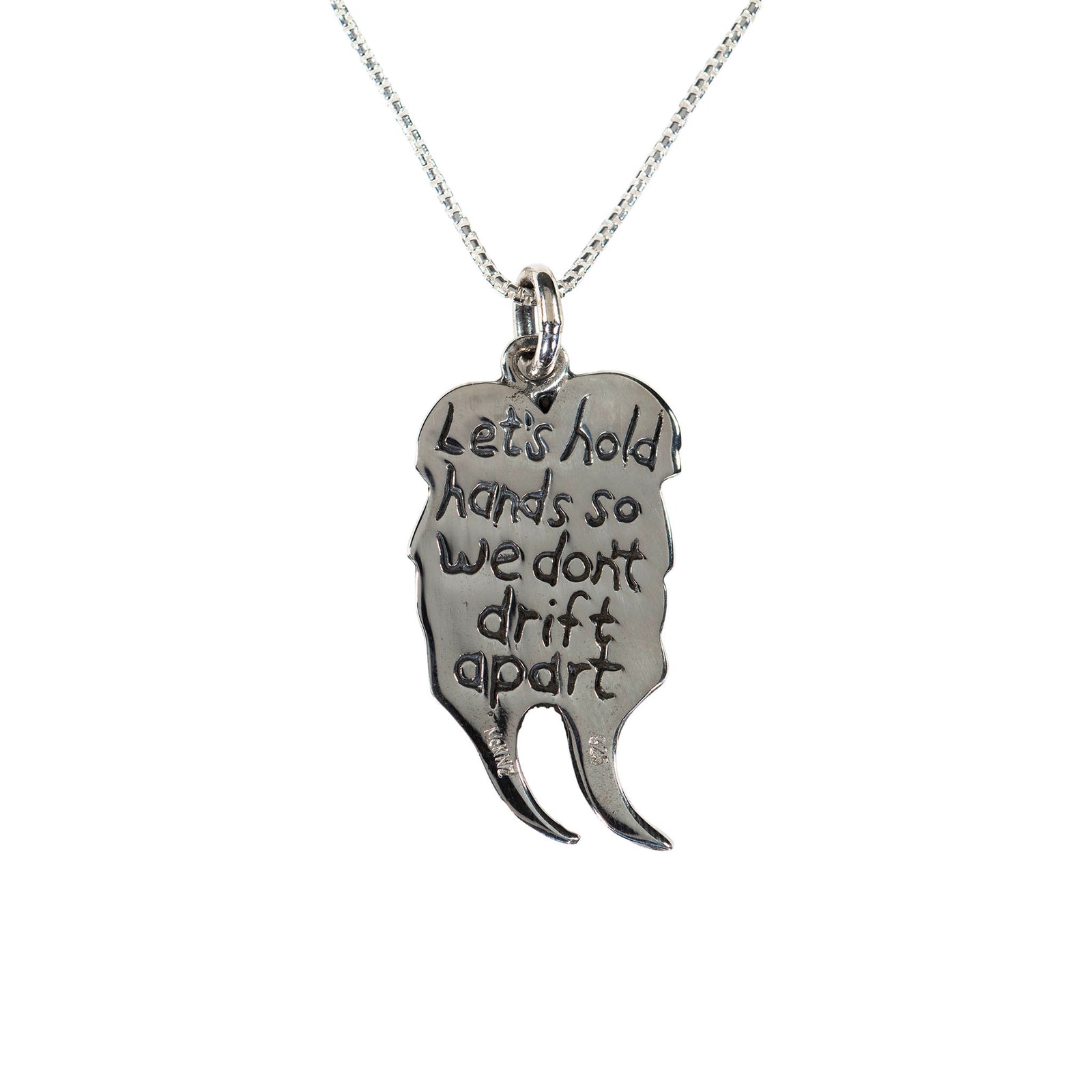 Otter Necklet, Sterling Silver