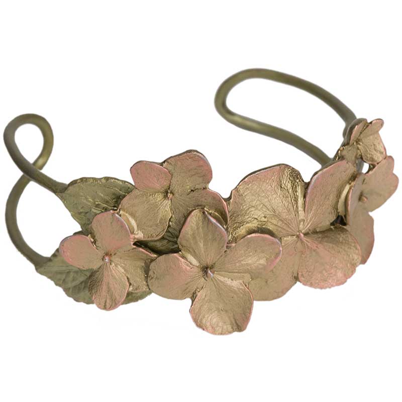 Hydrangea Cuff Bracelet