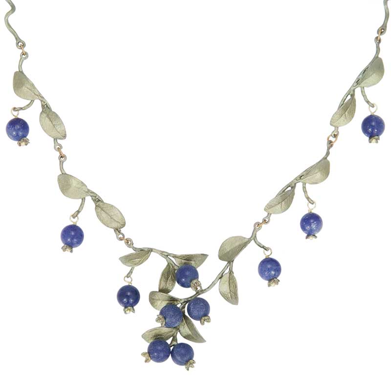 Blueberry Twigs Necklace