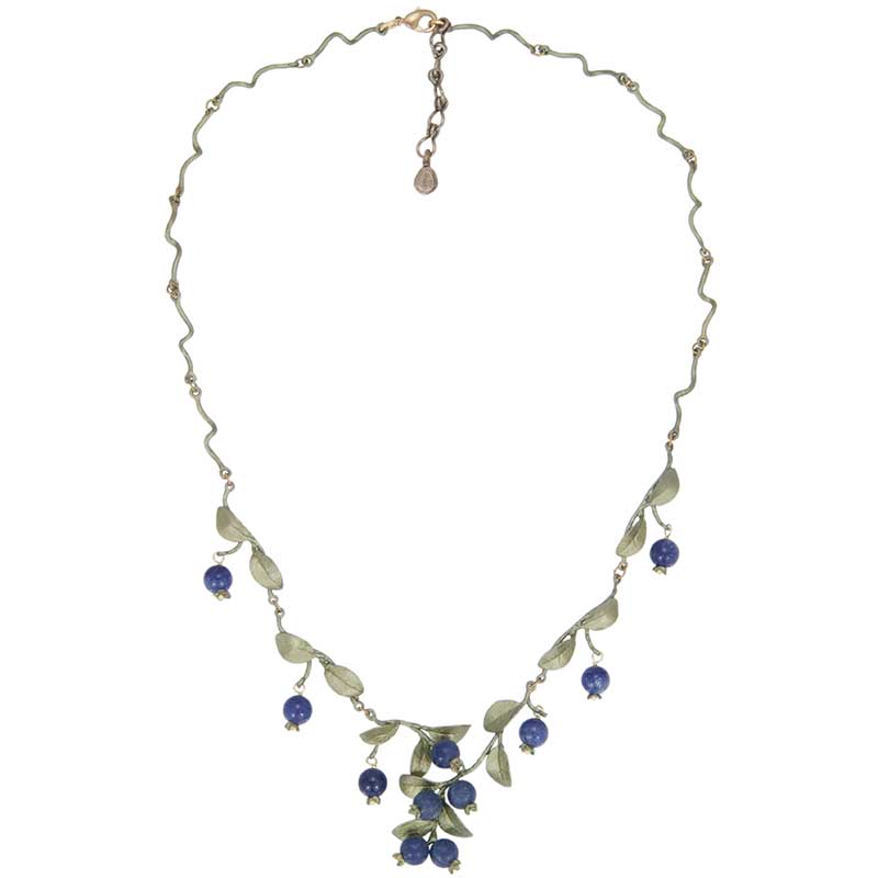 Blueberry Twigs Necklace