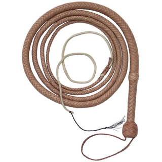 Bull Whip, 10 ft., Natural Tan