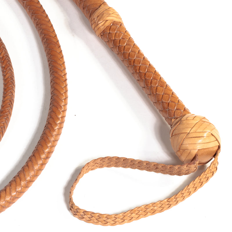 Bull Whip, 12 ft., Natural Tan