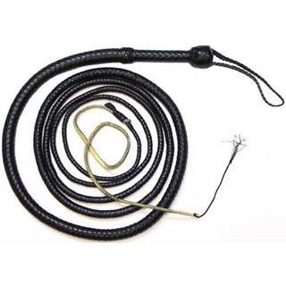 Bull Whip, 12 ft., Black