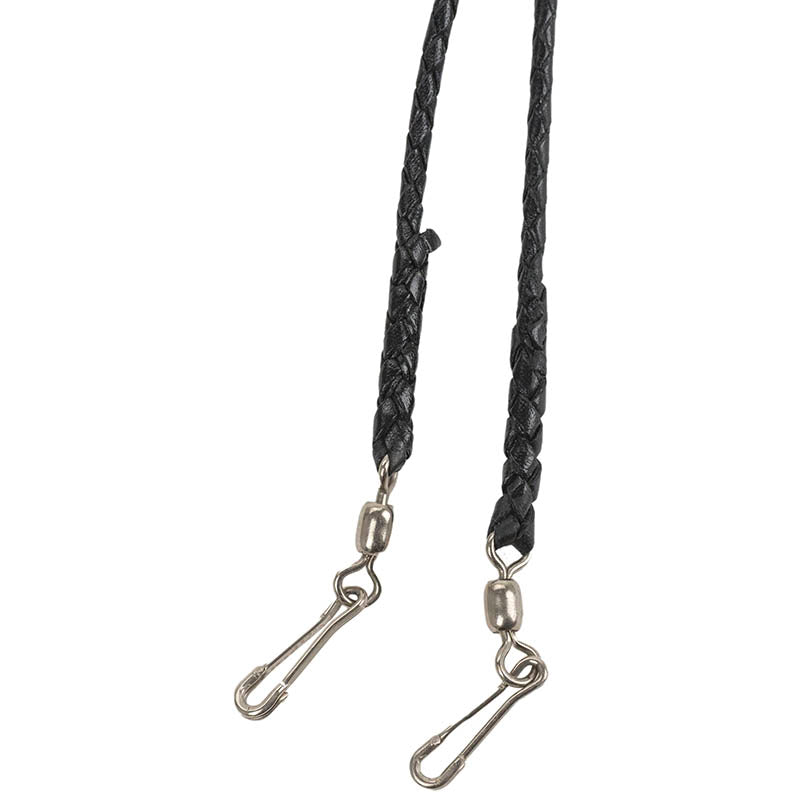 Braided Lanyard, Double Snap