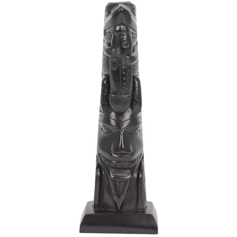 CMC Bear Salmon Totem 5 3/4"