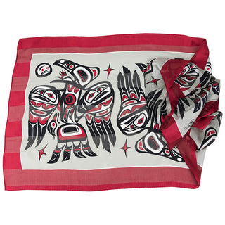 Raven Silk Scarf, Bill Helin