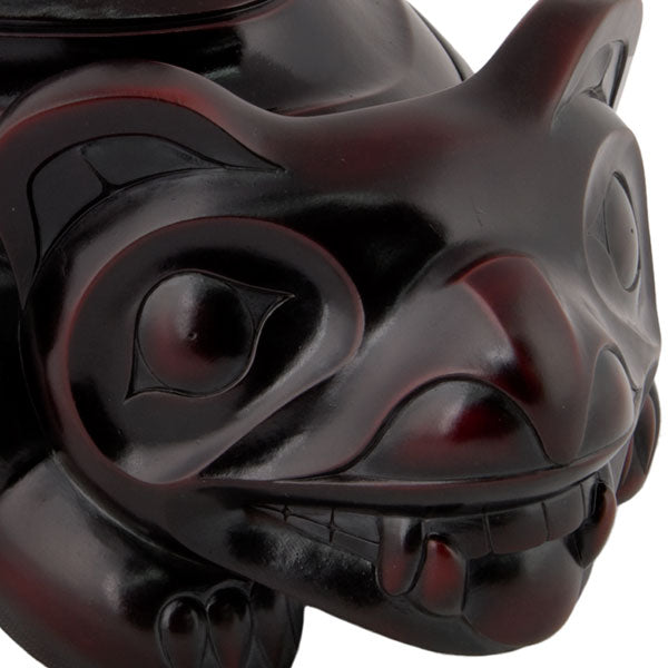 Bear/Frog Rosewood Spirit Box