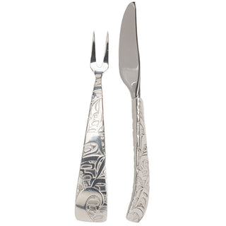 Pate Knife and Fork Set