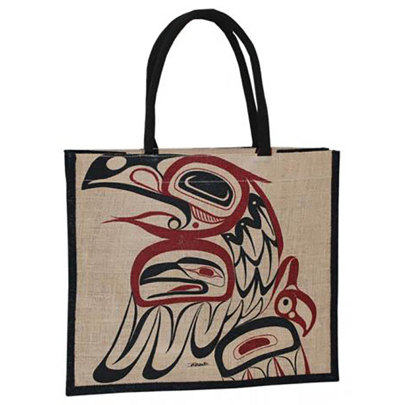 Raven Jute Bag, Natural, Bill Helin