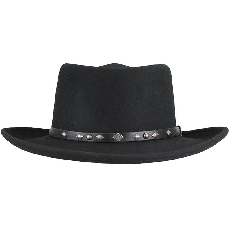 Quincy Wool Gambler Hat