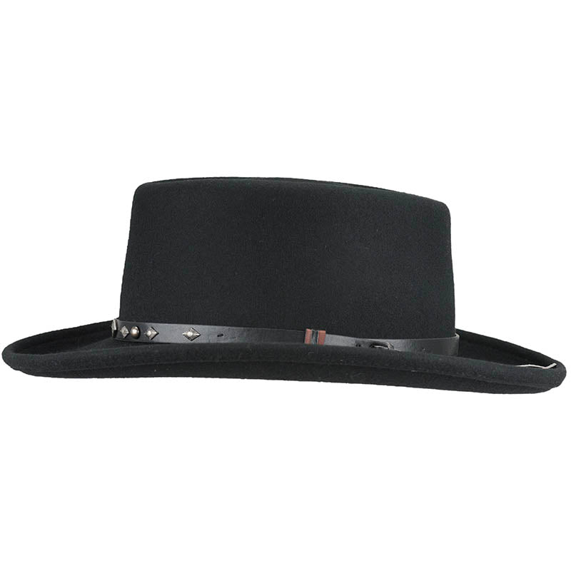 Quincy Wool Gambler Hat