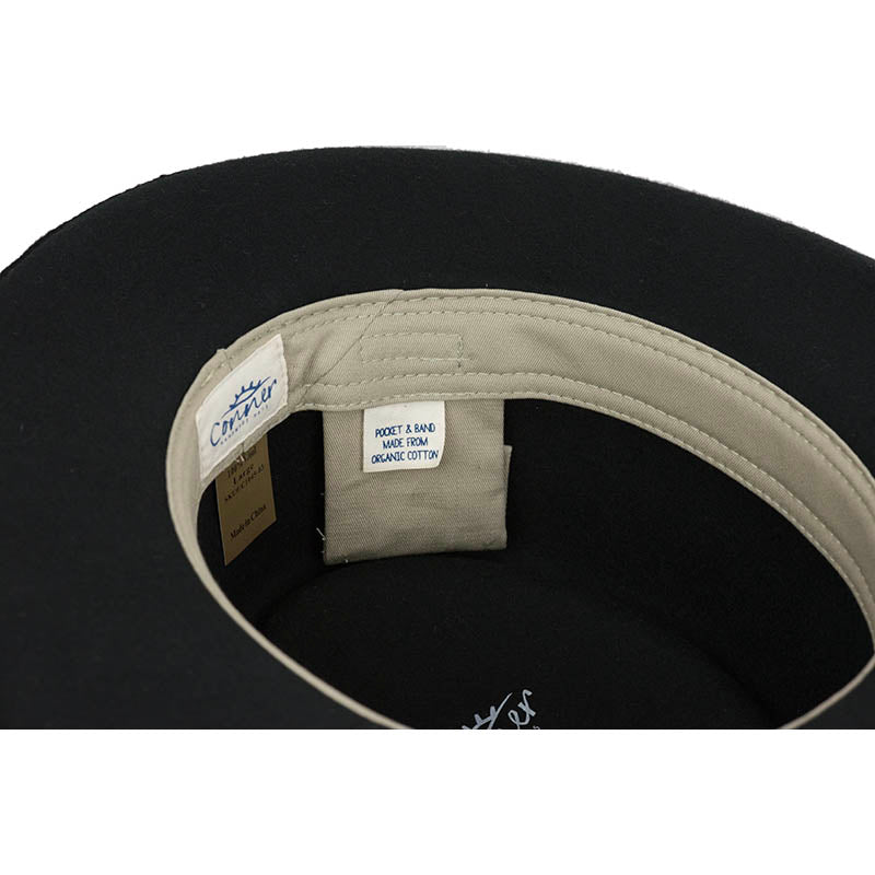 Quincy Wool Gambler Hat