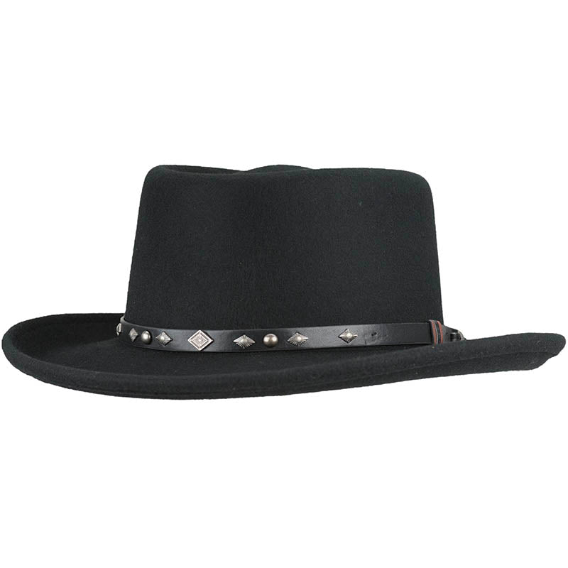 Quincy Wool Gambler Hat
