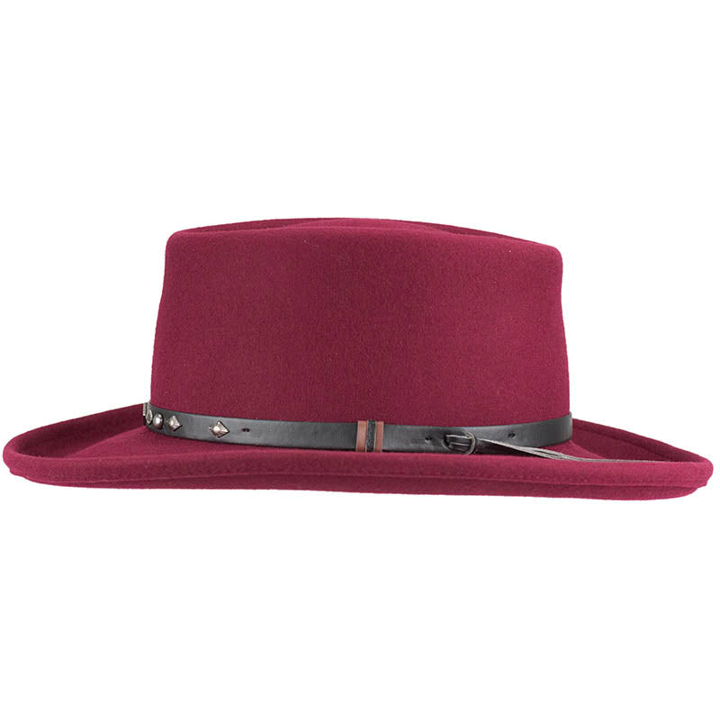 Quincy Wool Gambler Hat