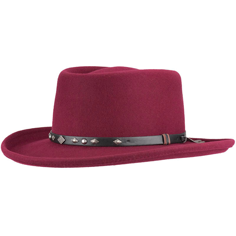 Quincy Wool Gambler Hat