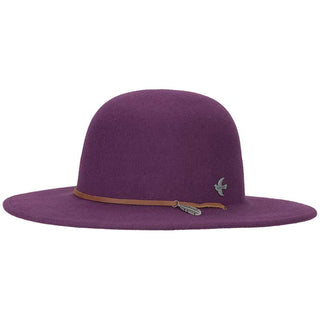 Bird and Feather Wool Hat
