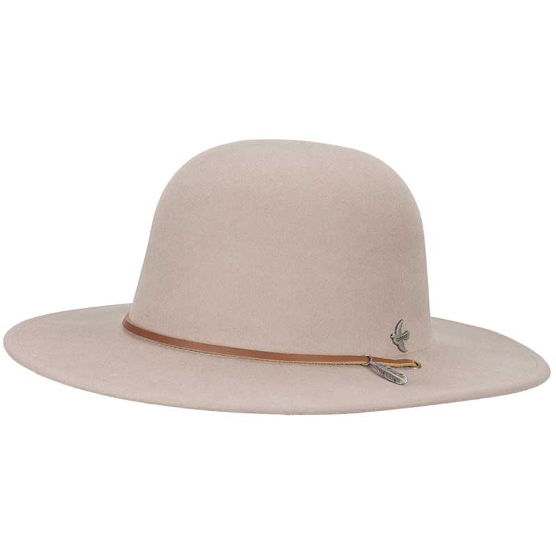 Bird and Feather Wool Hat