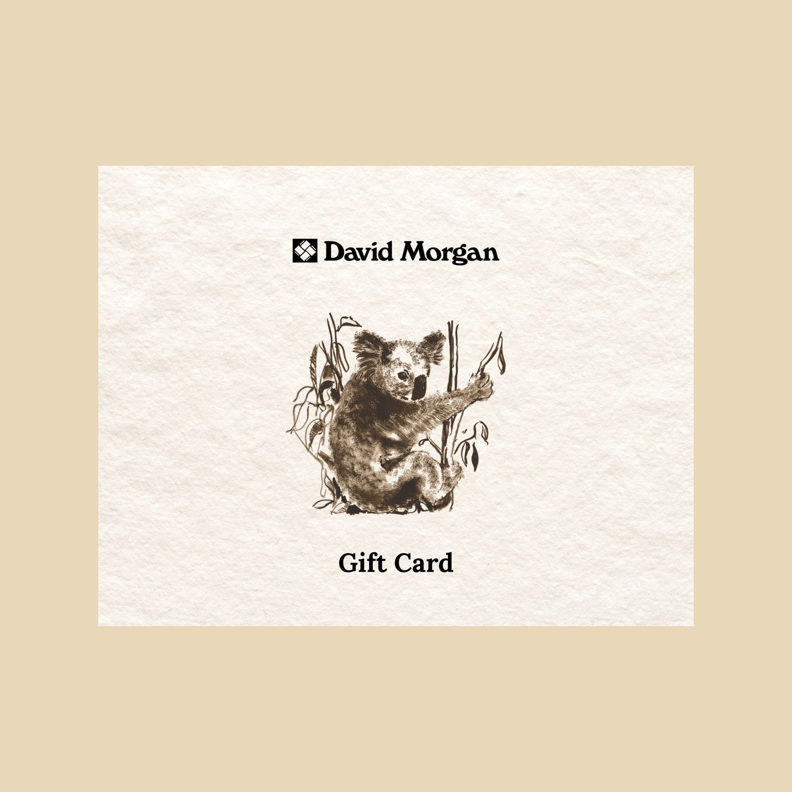 David Morgan Gift Card (Koala)