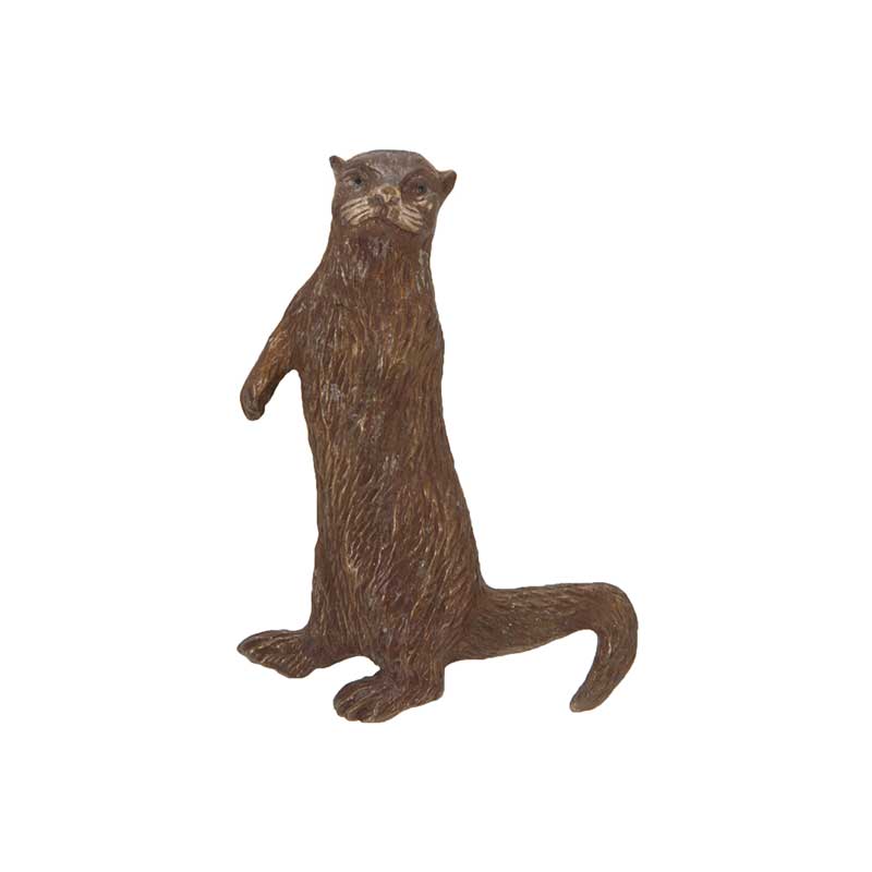 Standing River Otter Pin
