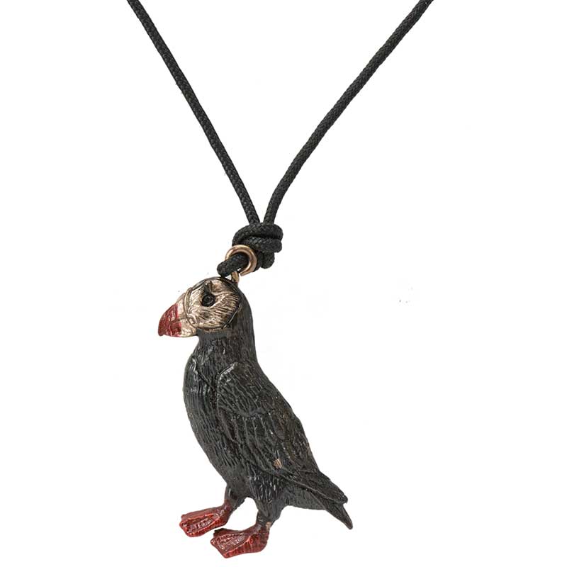 Puffin Profile Pendant