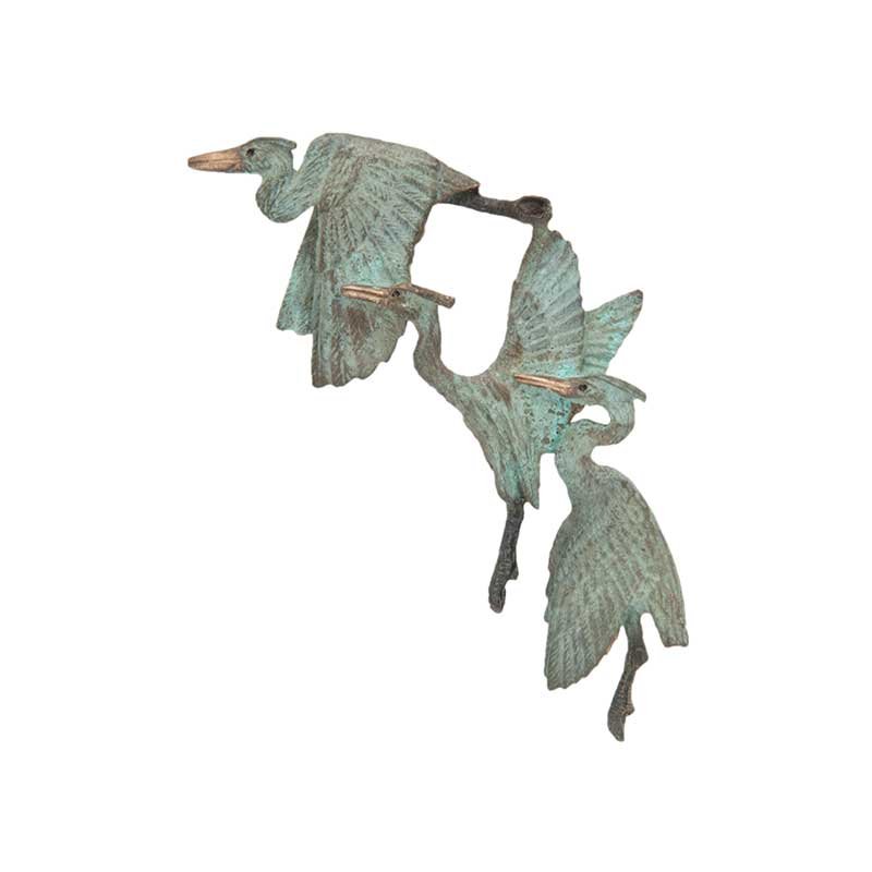 Small 3 Herons Pin
