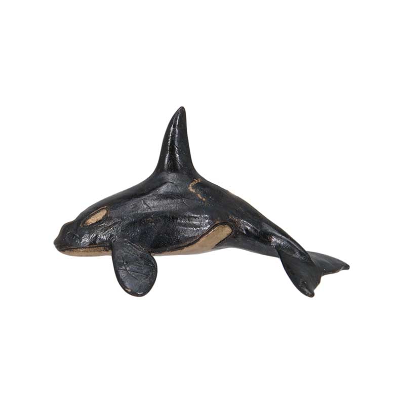 Male Orca Pin