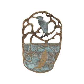 Heron Reflections Pin