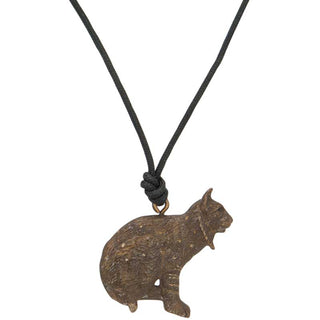 Bobcat Pendant with cord
