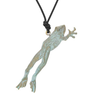 Leaping Frog Pendant