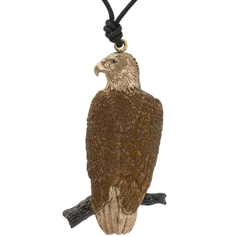 Eagle Perched Pendant