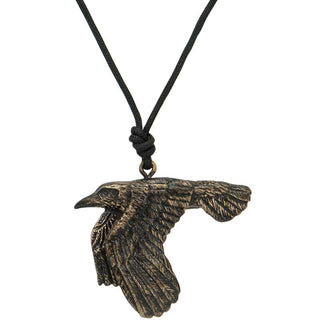 Raven In Flight Pendant