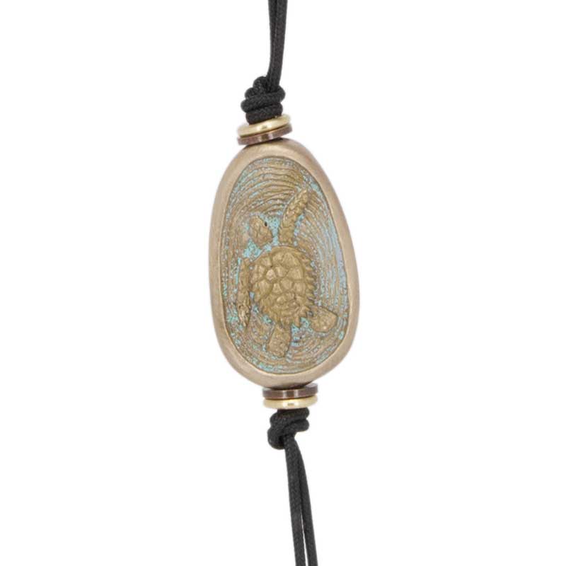 Sea Turtle and Tortoise Amulet Zipper Pull