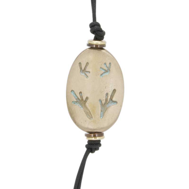Tree Frog Amulet Zipper Pull