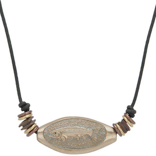 Salmon and Bones Amulet