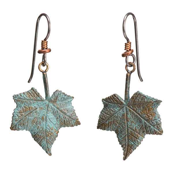Thimbleberry Earrings, Fishhook
