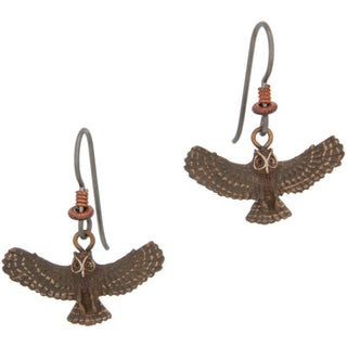Great Horned Owl Earrings