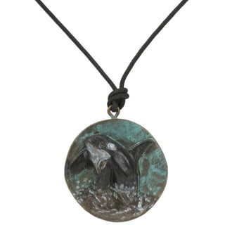 Orca Breaching Pendant