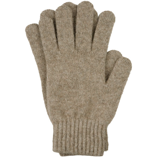 Lothlorian Possum Merino Plain Gloves S / Natural